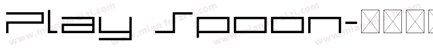 Play Spoon字体转换